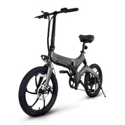 discover x7 folding electric bike - gray