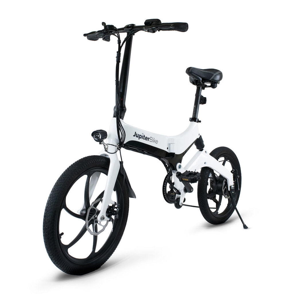 Discovery X7 folding electric bike - white