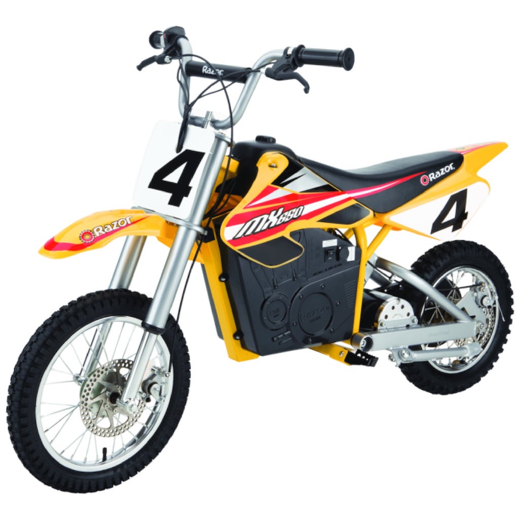 Razor Dirt Rocket MX650 Electric Dirt Bike - Yellow – electriibe