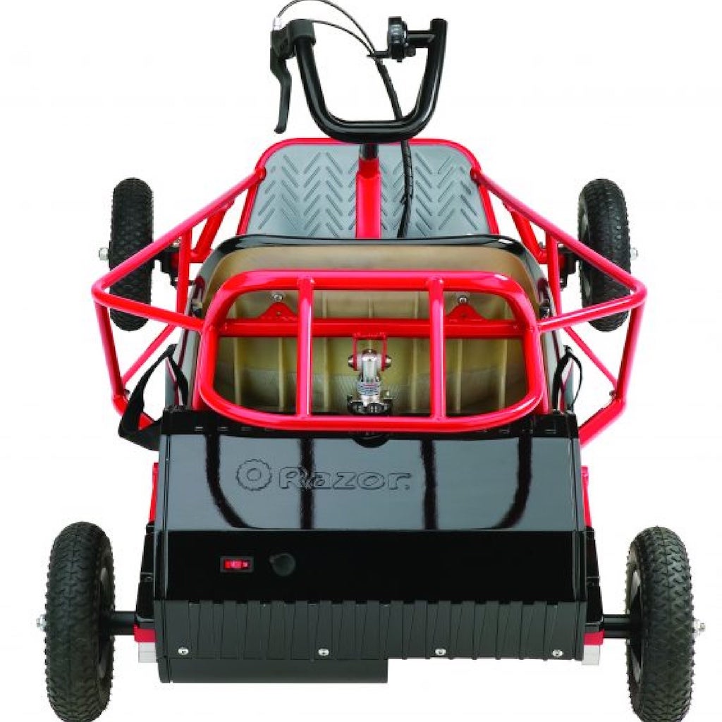 Razor dune buggy with roll cage