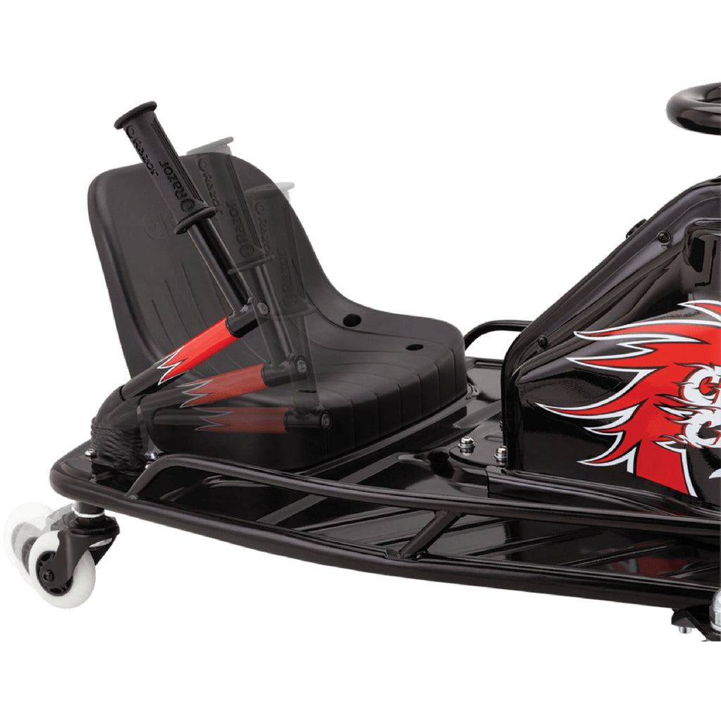 Razor Crazy Cart DLX - 24V Electric Drfting Go Kart