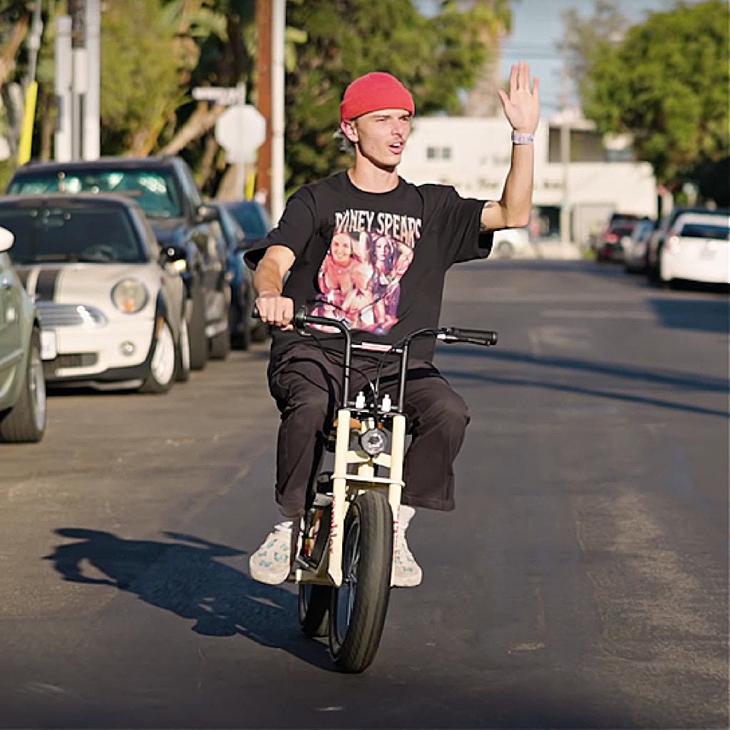 Razor Rambler 16 Electric Bike - Tan/Red