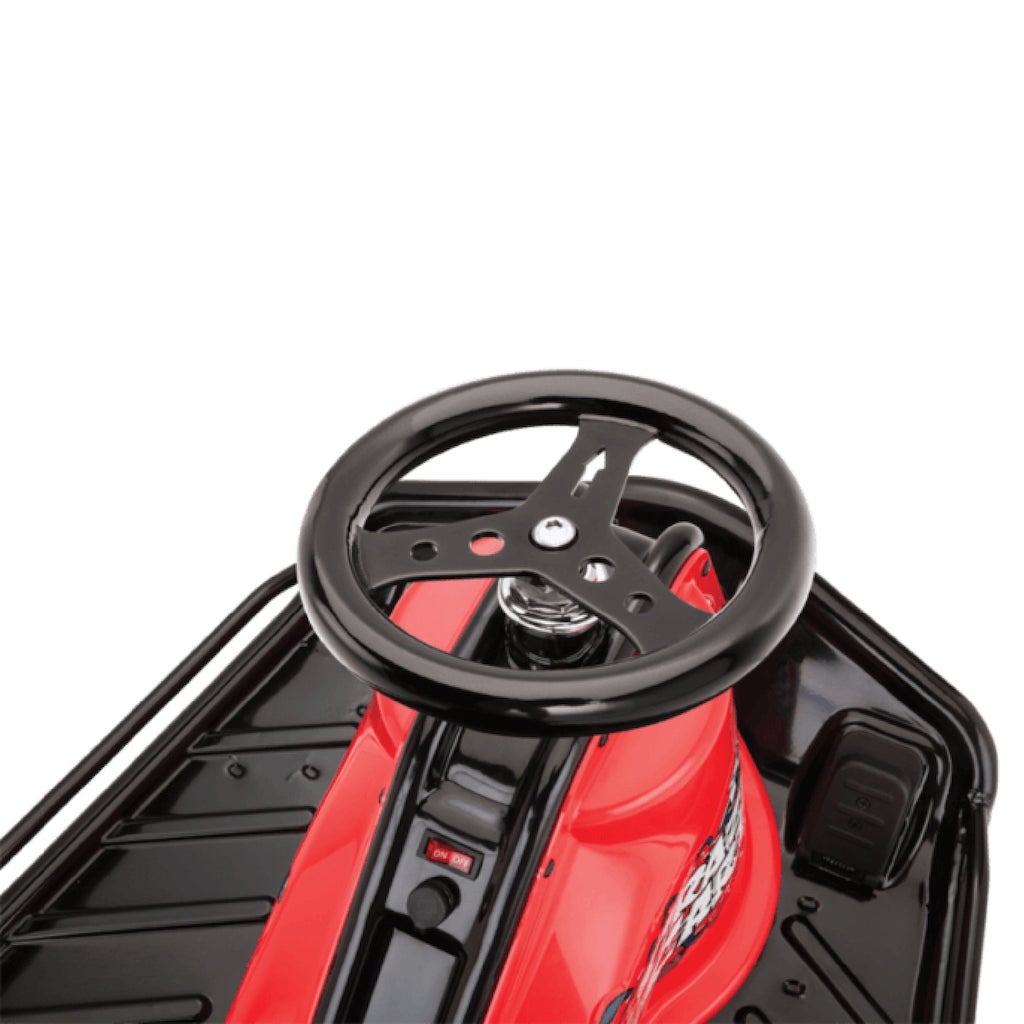 Razor crazy cart 360-degree plus steering capability for tight turns