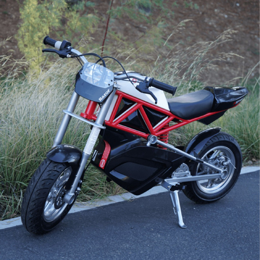 Razor RSF650 electric bike with rear suspension