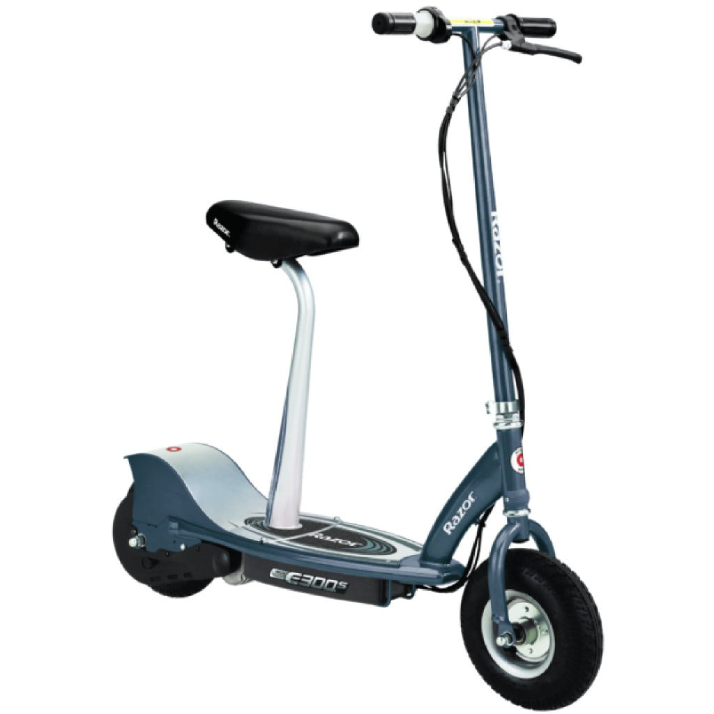 razor e300s electric scooter with super sized deck 