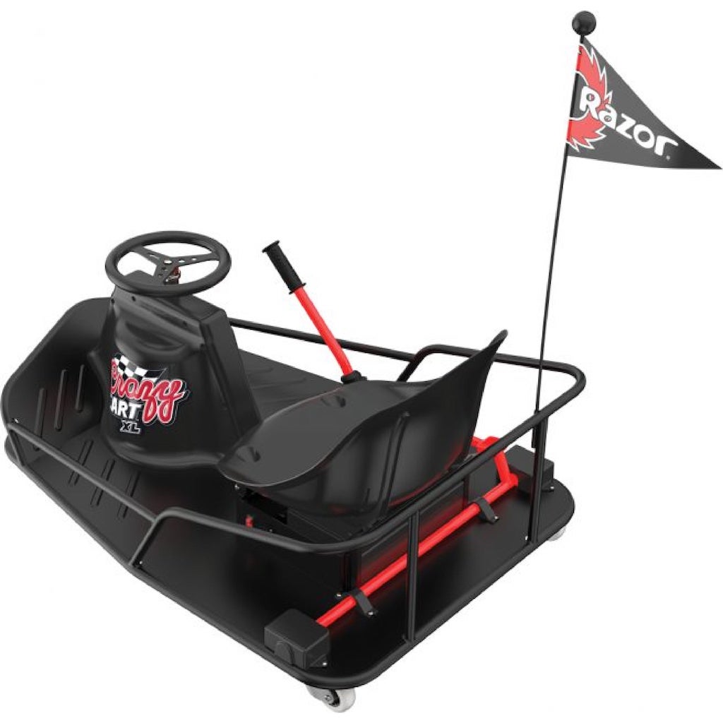 Razor Battery Powered Electric Cart Black
