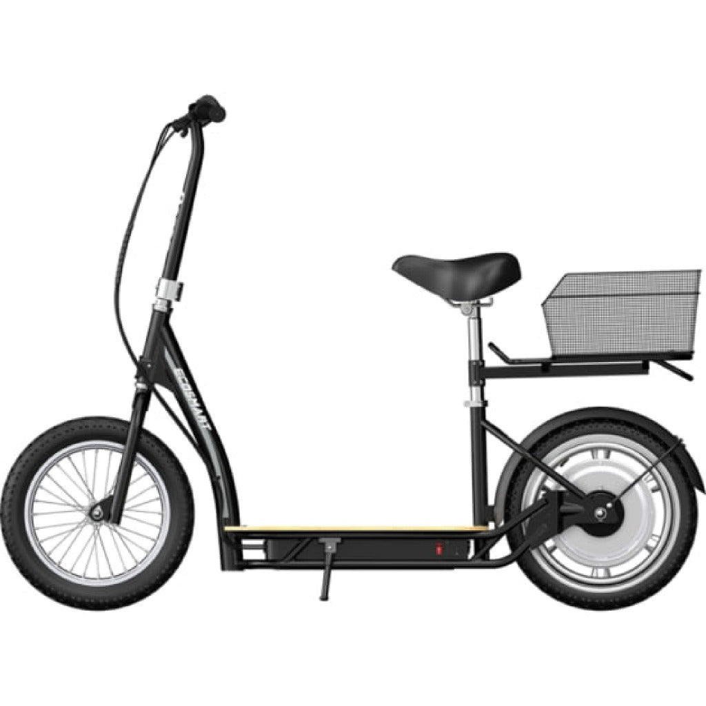 razor ecosmart metro electric scooter with soft padded seat